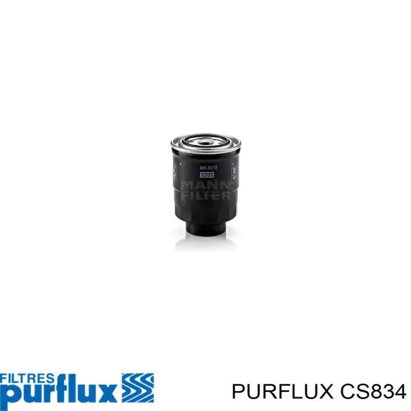 CS834 Purflux filtro de combustible