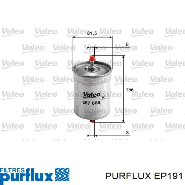 EP191 Purflux filtro combustible