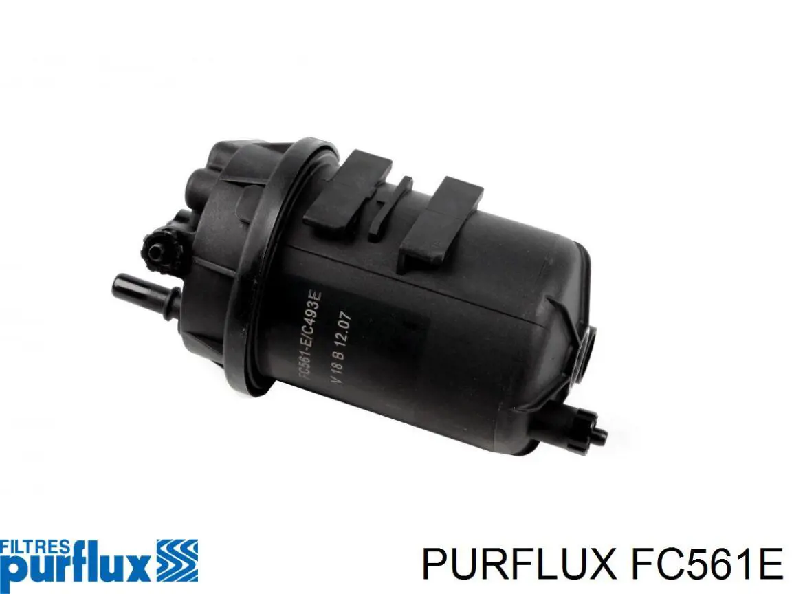 Caja del filtro de combustible FC561E Purflux