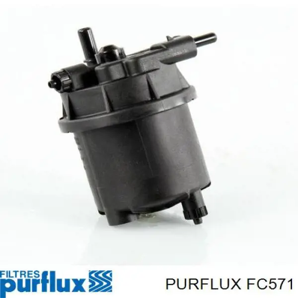 Caja del filtro de combustible FC571 Purflux