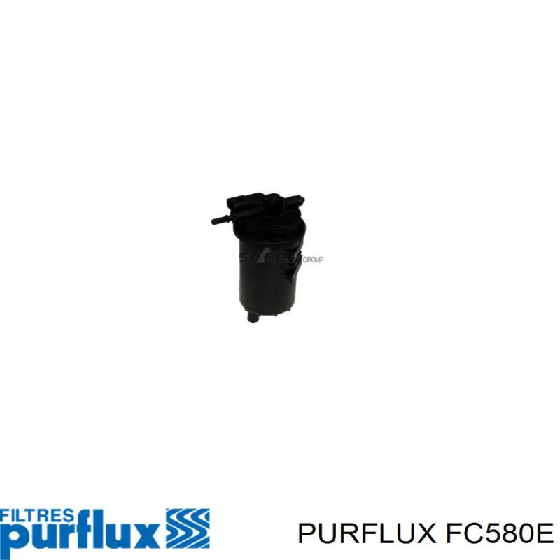 FC580E Purflux caja, filtro de combustible
