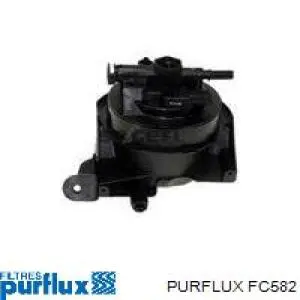 Caja del filtro de combustible FC582 Purflux