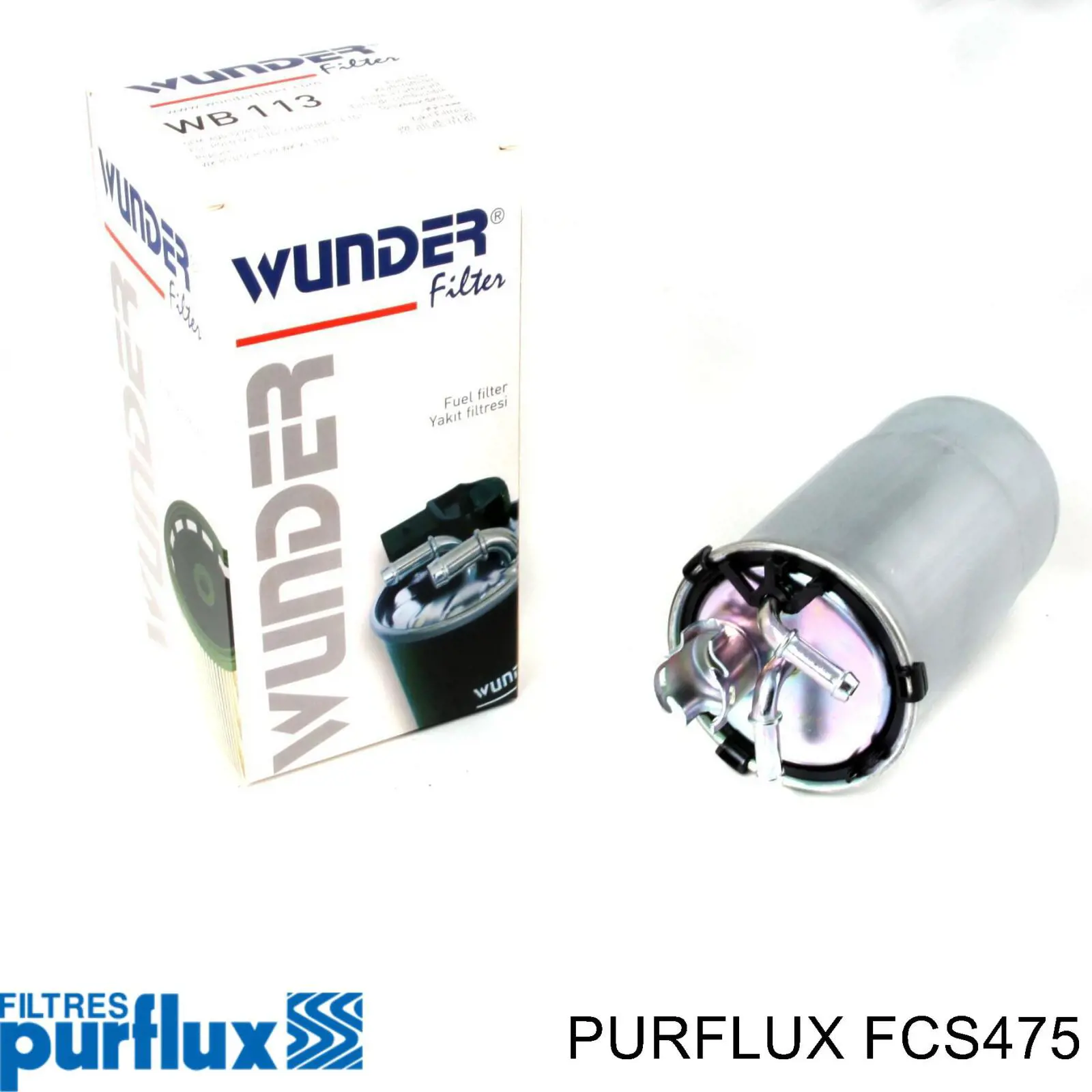 FCS475 Purflux filtro combustible