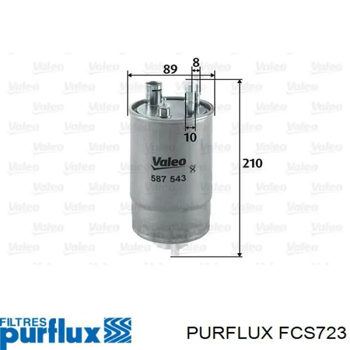 FCS723 Purflux filtro combustible