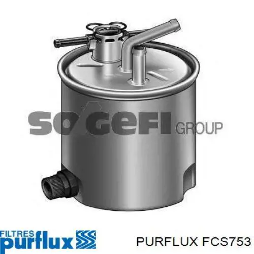 Filtro de combustible FCS753 Purflux