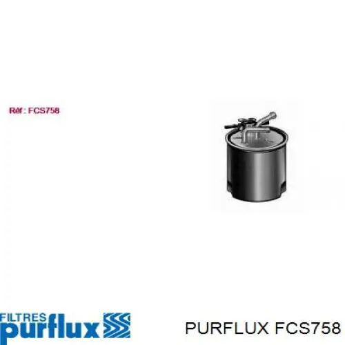 FCS758 Purflux filtro combustible
