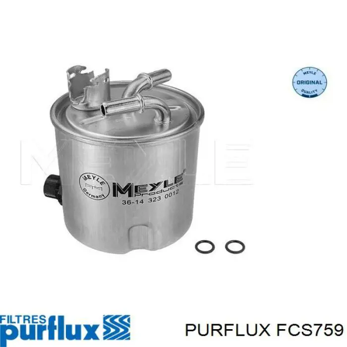 Filtro combustible Purflux FCS759 precio, desde 21,97 EUR