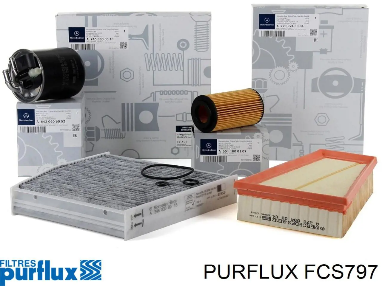 Comprar FCS797 Purflux Filtro diesel