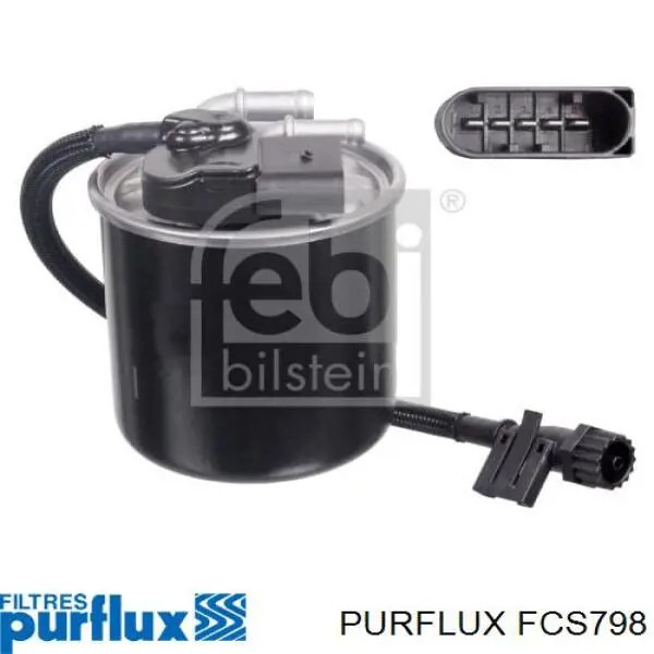 FCS798 Purflux Filtro de gasolina