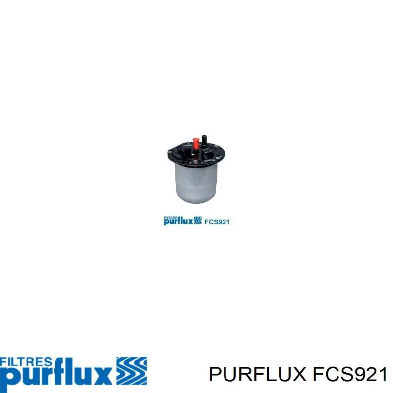 FCS921 Purflux Caja del filtro de combustible