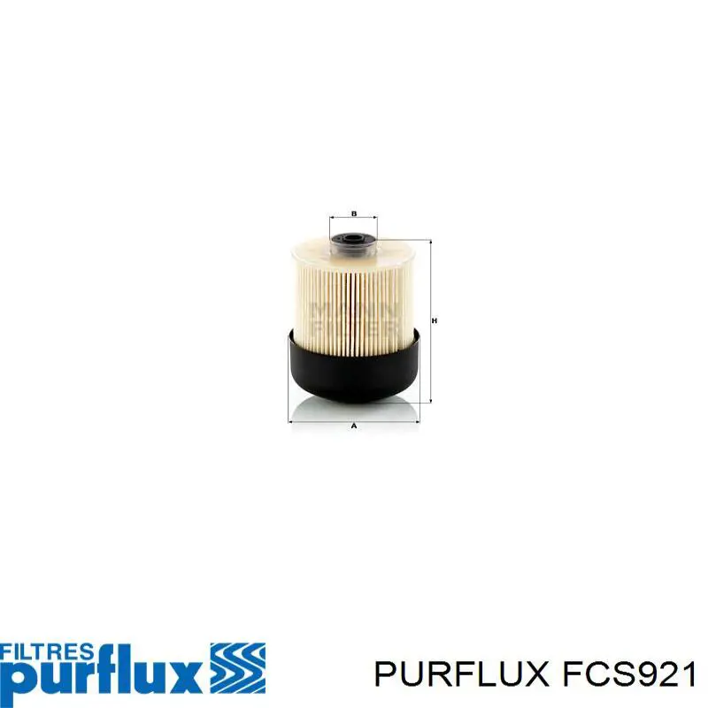 FCS921 Purflux filtro de combustible