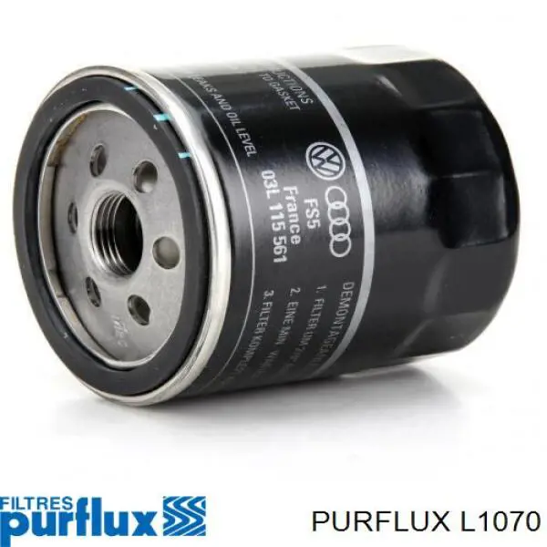 Filtro de aceite Purflux L1070 precio, desde 14,66 EUR