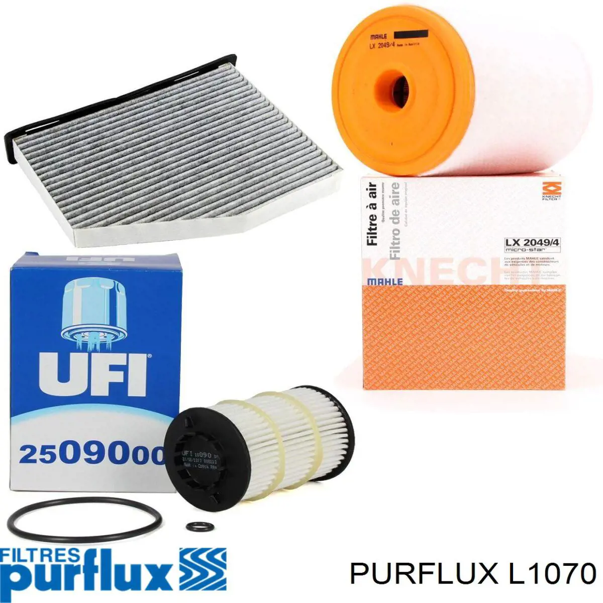 Filtro de aceite L1070 Purflux