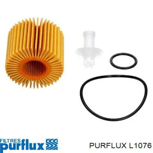 L1076 Purflux filtro de aceite