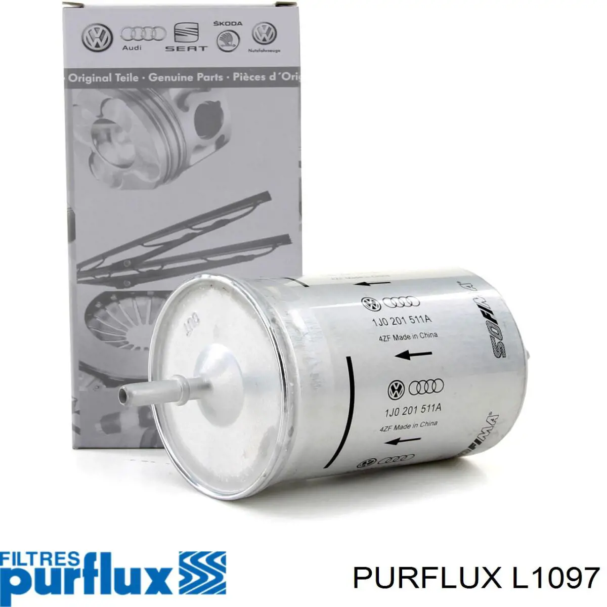 L1097 Purflux Filtro aceite