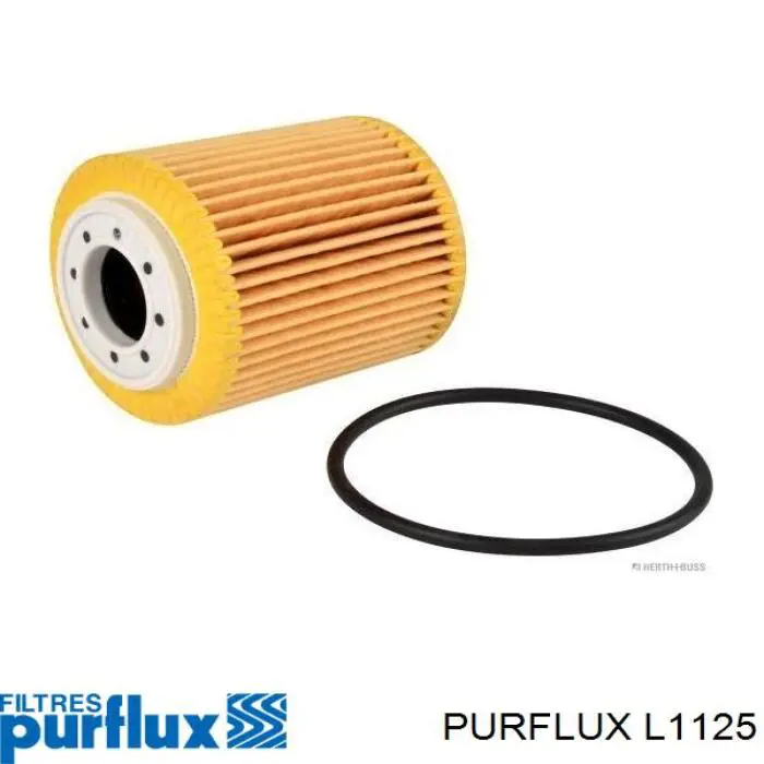 L1125 Purflux filtro de aceite