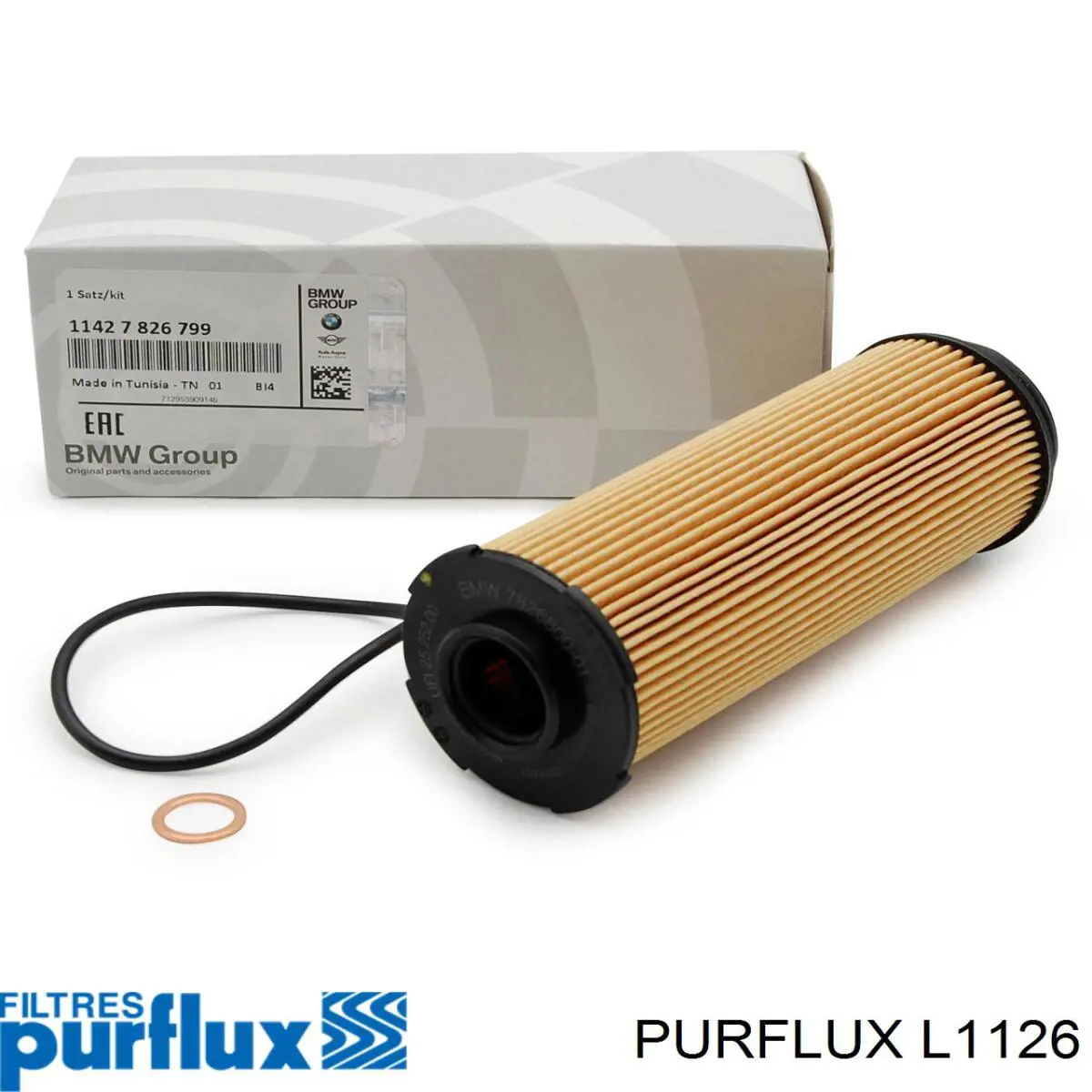 L1126 Purflux filtro de aceite