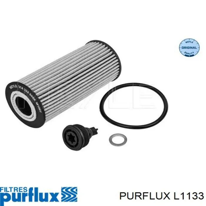 Filtro de aceite L1133 Purflux