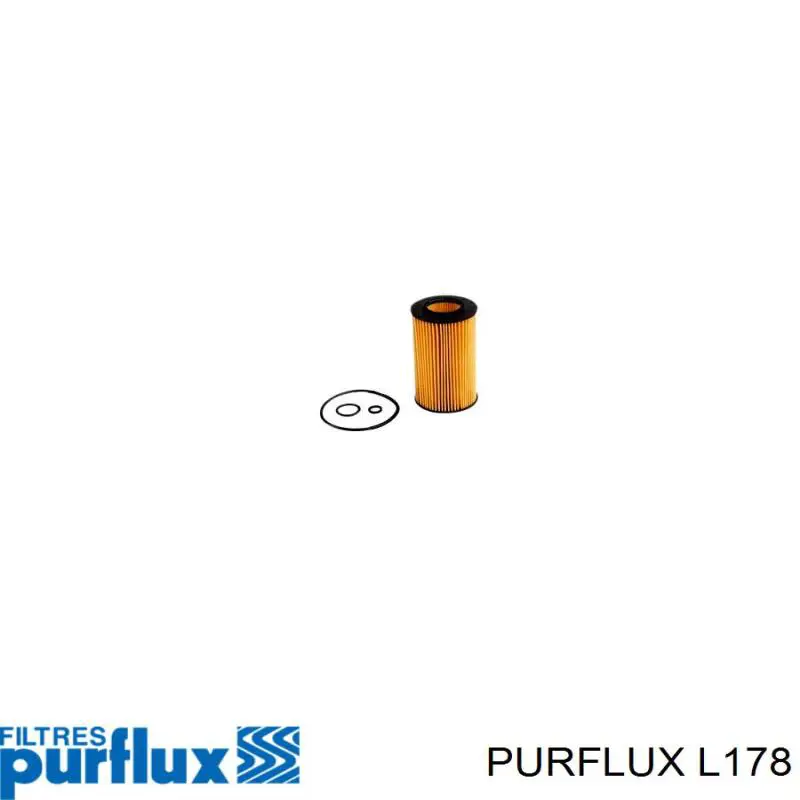 L178 Purflux filtro de aceite