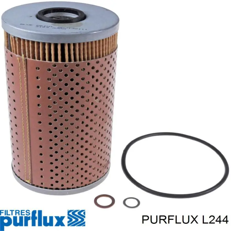 L244 Purflux filtro de aceite