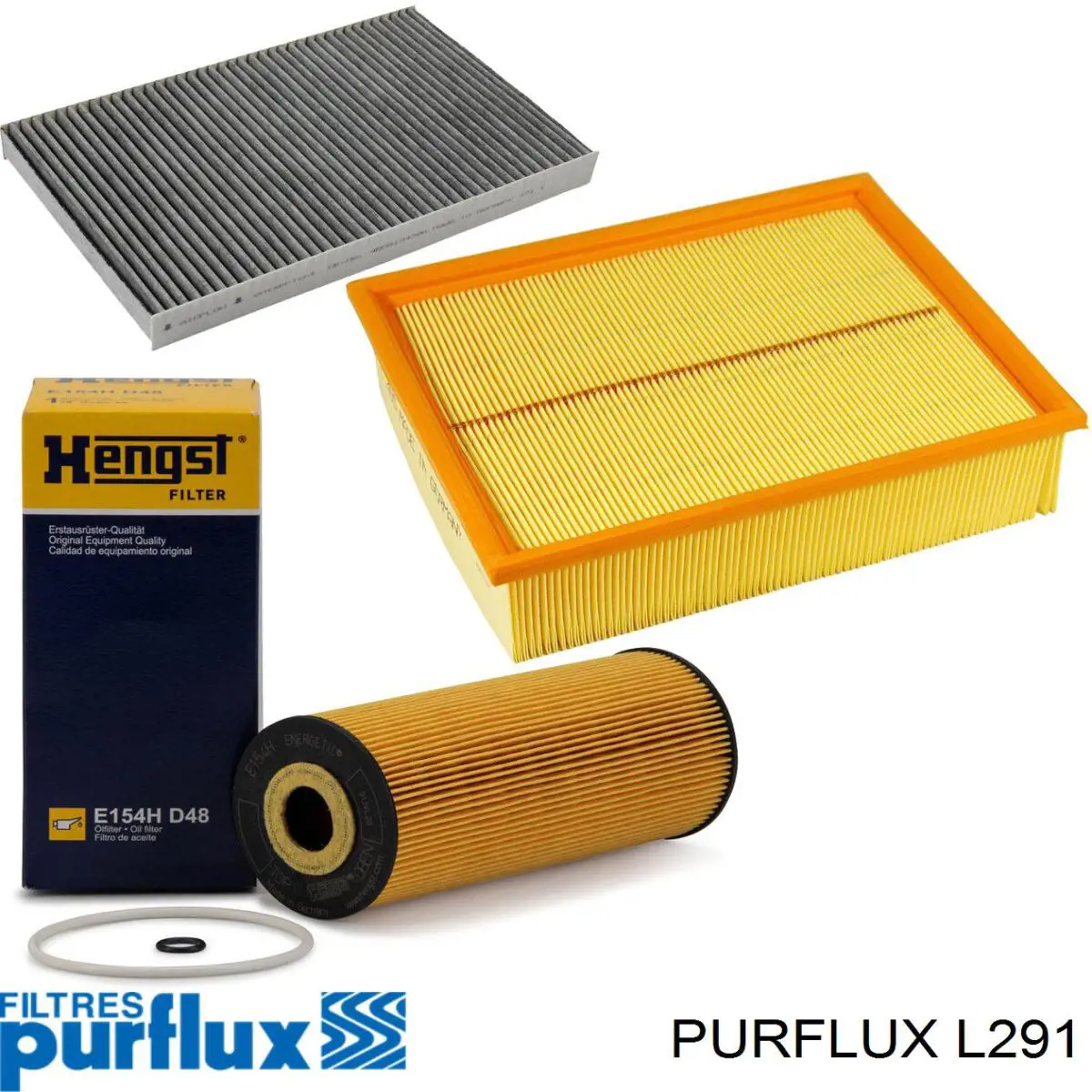 Filtro de aceite L291 Purflux