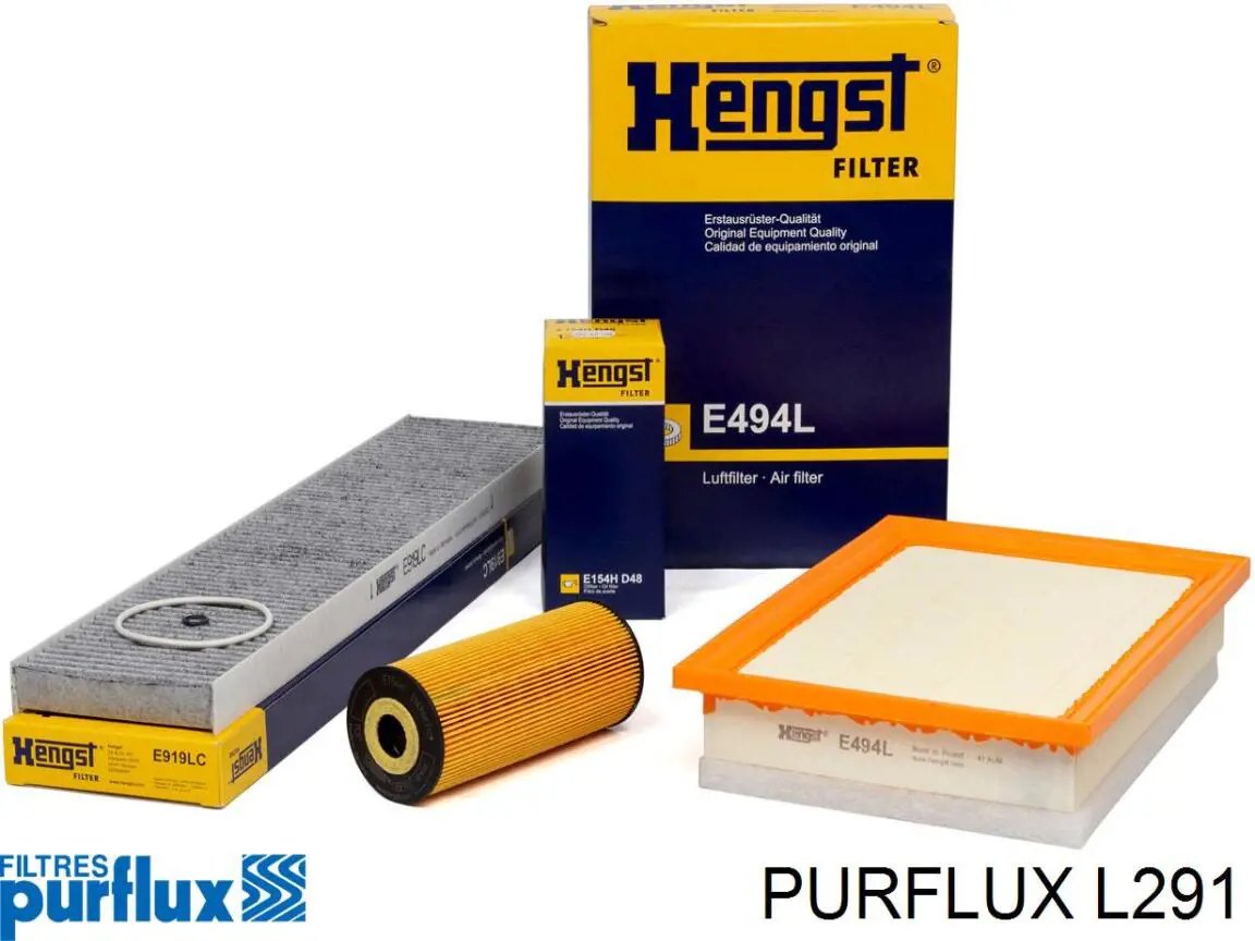 Filtro de aceite motor Purflux L291