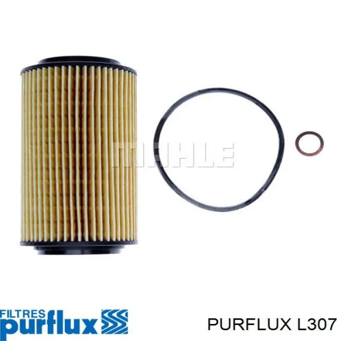 Filtro de aceite Purflux L307 precio, desde 6,18 EUR
