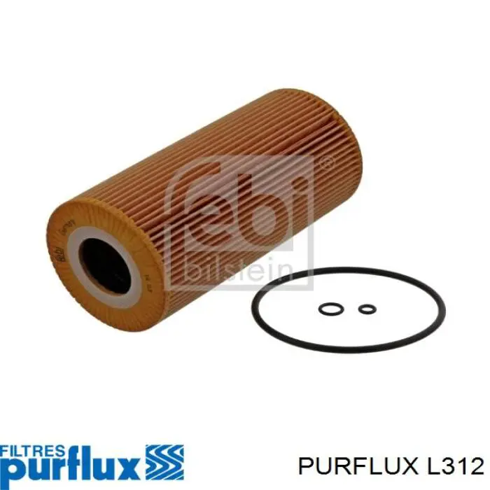 Filtro de aceite Purflux L312 precio, desde 6,58 EUR