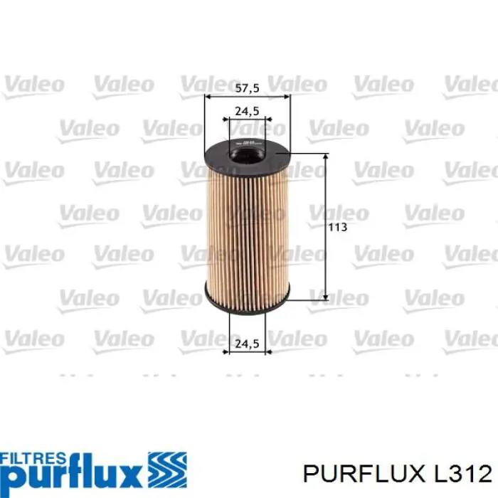 Comprar L312 Purflux Filtros de aceite