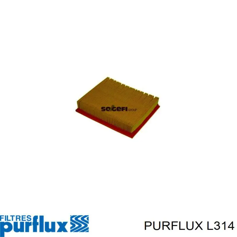 L314 Purflux Filtro aceite