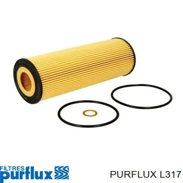 Filtro de aceite Purflux L317 precio, desde 11,51 EUR