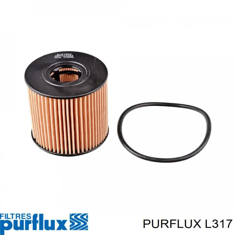 Filtro de aceite L317 Purflux