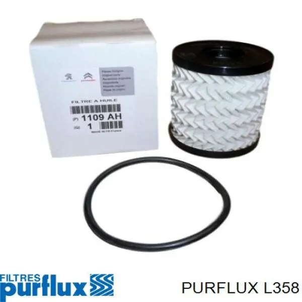 L358 Purflux Filtro aceite