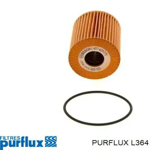 Filtro de aceite Purflux L364 precio, desde 7,31 EUR