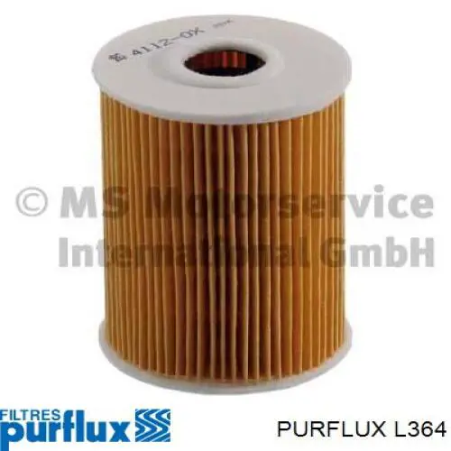 Filtro de aceite L364 Purflux
