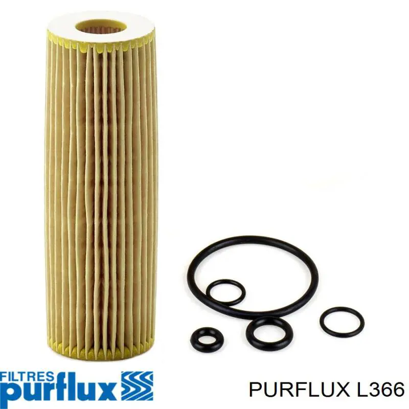 Filtro de aceite L366 Purflux