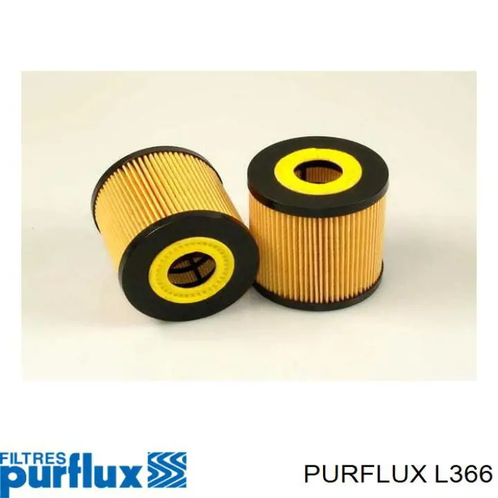 L366 Purflux filtro de aceite