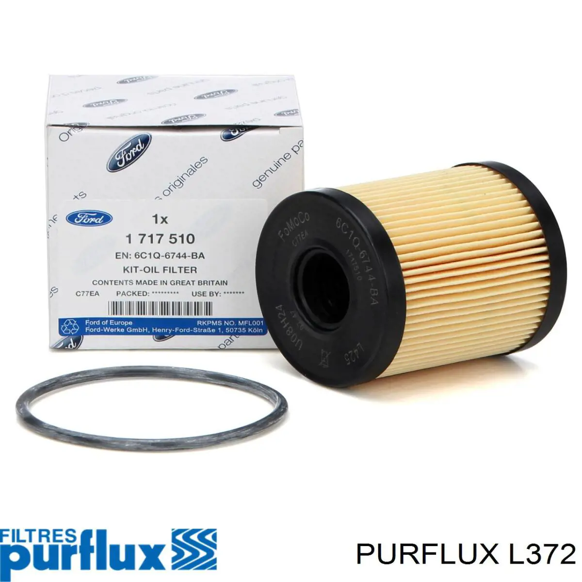 L372 Purflux filtro de aceite