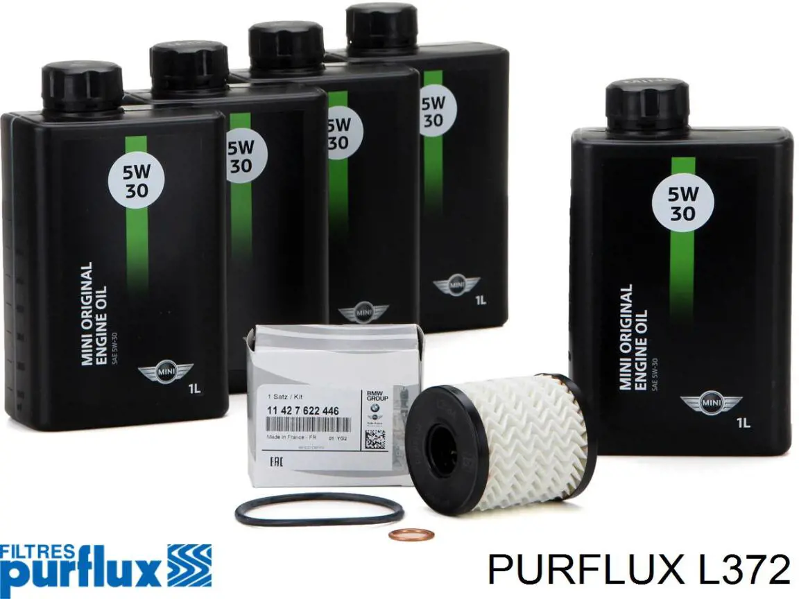 Filtro de aceite L372 Purflux