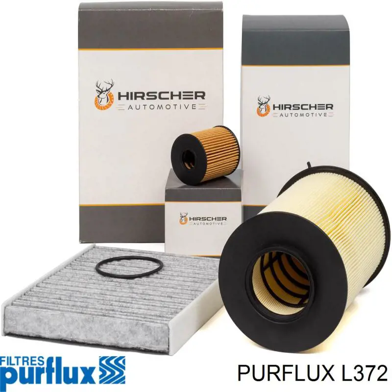 Filtro de aceite motor Purflux L372