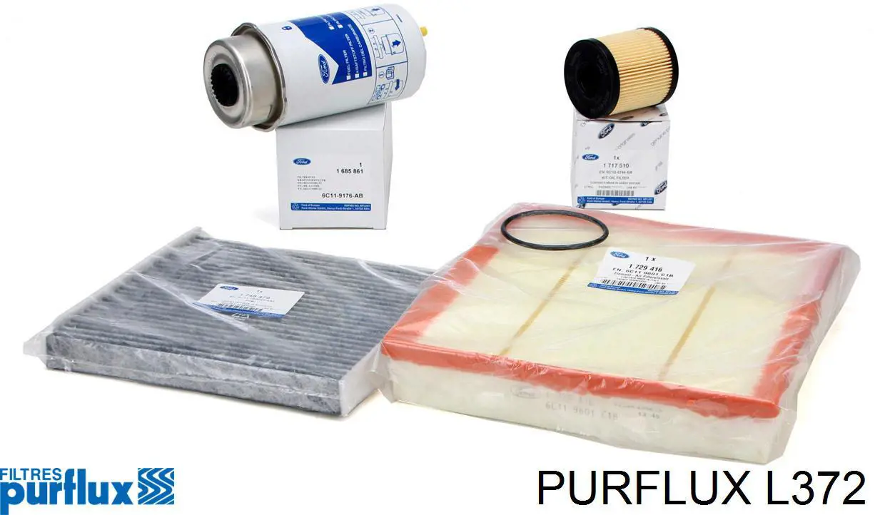 L372 Purflux Filtro aceite