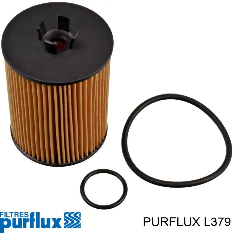 L379 Purflux filtro de aceite