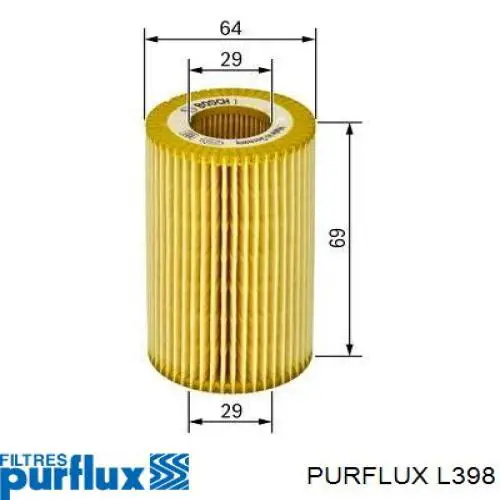 Comprar L398 Purflux Filtros de aceite