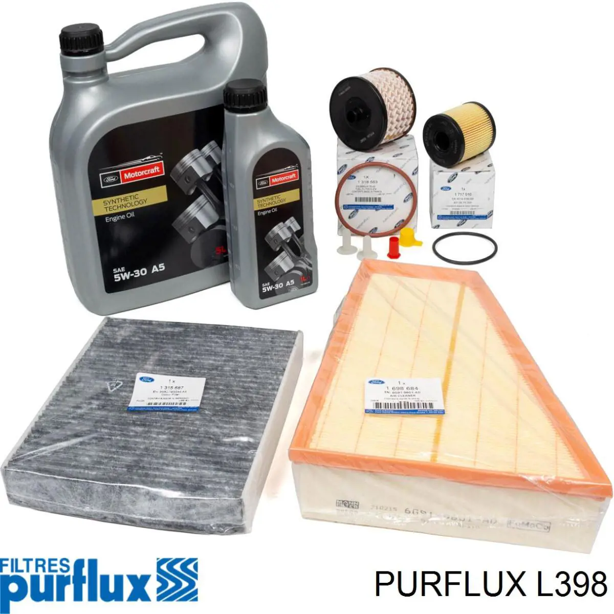 Filtro de aceite L398 Purflux