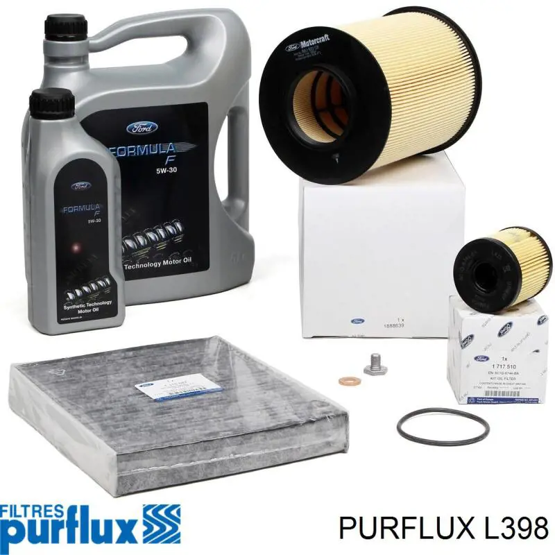 Filtro de aceite Purflux L398 precio, desde 4,26 EUR