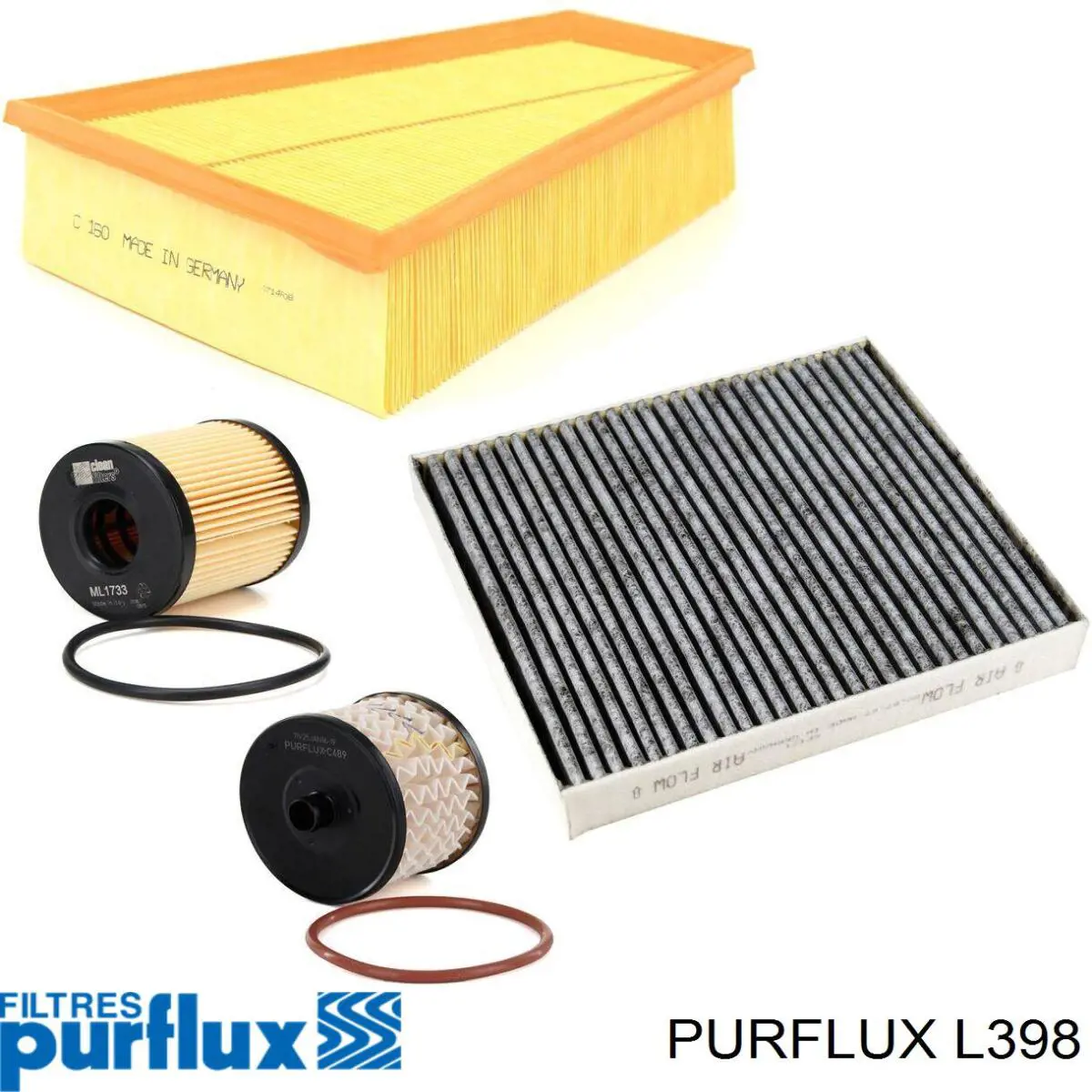 L398 Purflux Filtro aceite