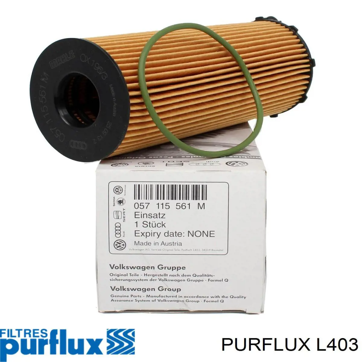 Filtro de aceite motor Purflux L403