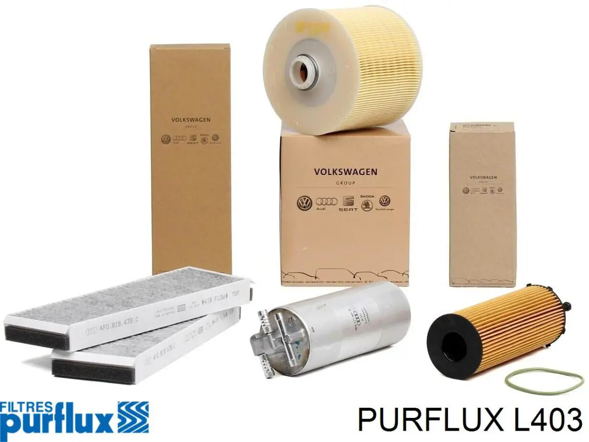 Filtro de aceite Purflux L403 precio, desde 7,93 EUR