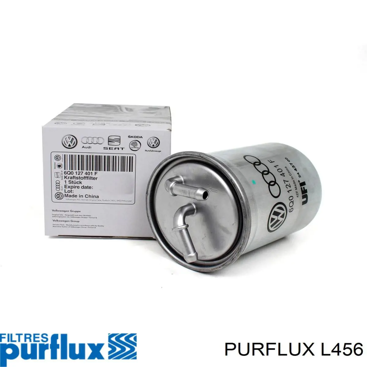 L456 Purflux filtro de aceite