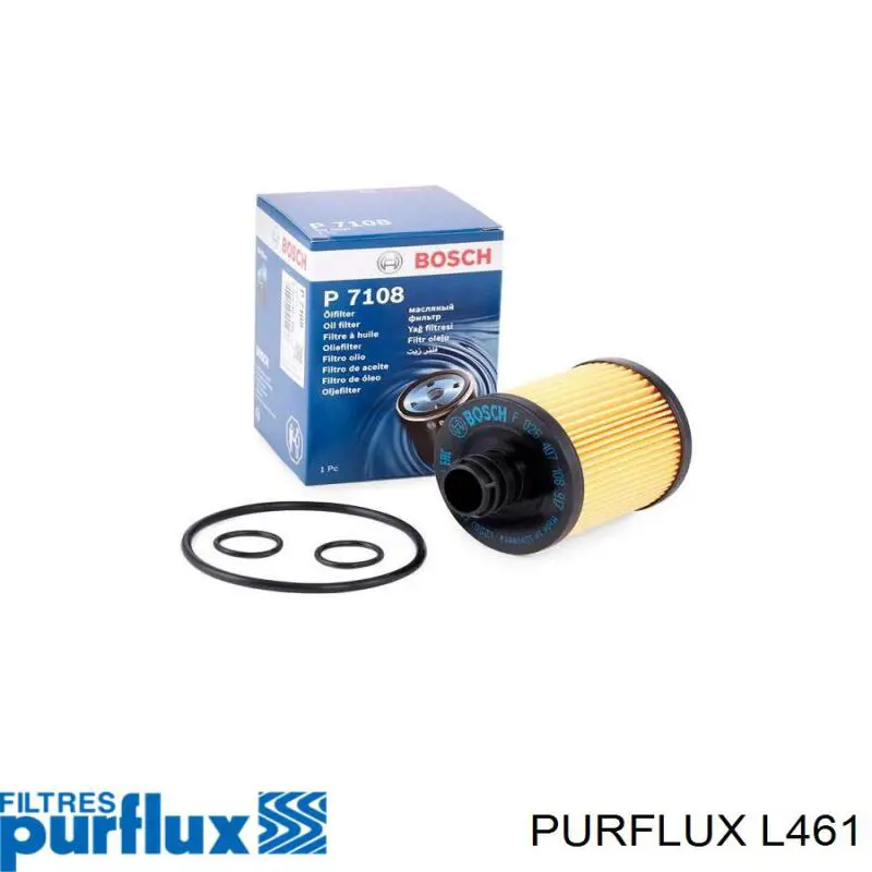 L461 Purflux Filtro aceite